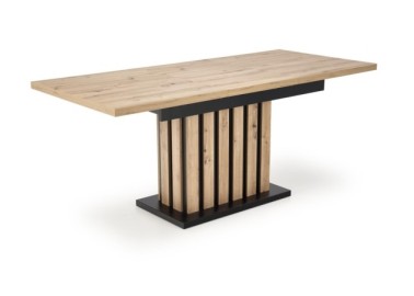 LAMELLO extension table artisan oak  black4