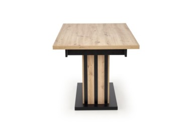 LAMELLO extension table artisan oak  black6