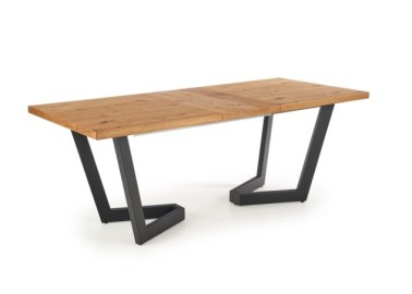MASSIVE extension table color light oak  black12