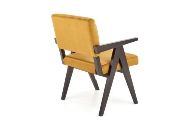 MEMORY chair ebony  mustard Monolith 483