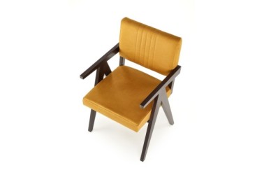 MEMORY chair ebony  mustard Monolith 489