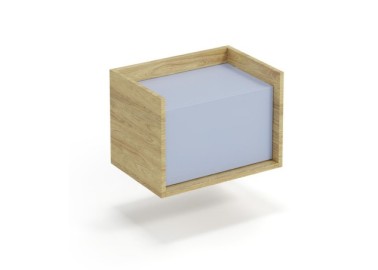 MOBIUS low cabinet 1D color hikora oaklight blue0