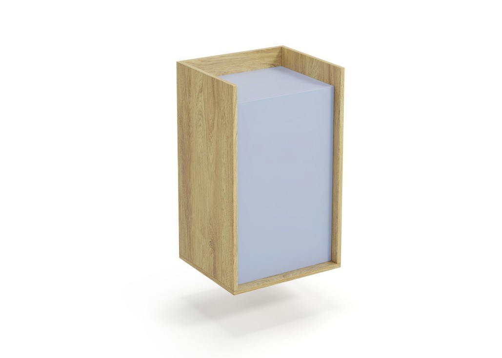 MOBIUS cabinet 1D color hikora oaklight blue0