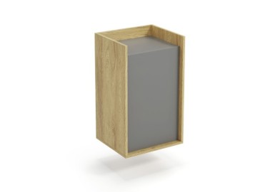 MOBIUS cabinet 1D color hikora oakgrey0