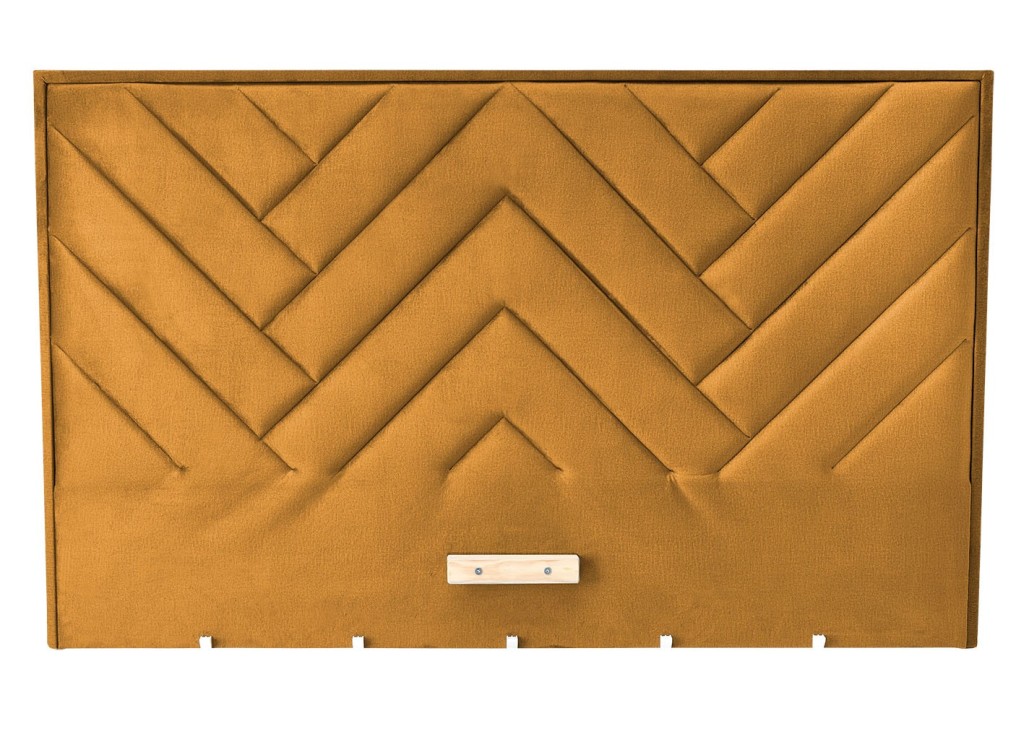 MODULO W1 headboard - mustard Monolith 480