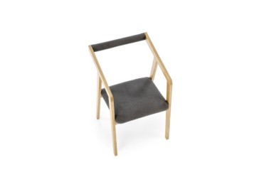 AZUL 2 chair natural oak  grey3