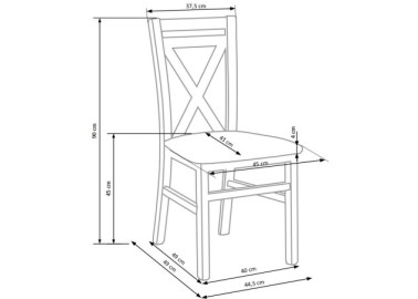 DARIUSZ 2 chair color white2