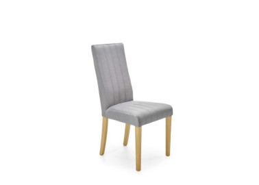 DIEGO 3 chair color quilted velvet Stripes - MONOLITH 850
