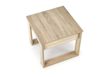 NEA SQUARE coffee table sonoma oak8