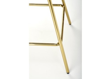 H112 bar stool dark green  gold5