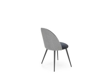 K478 chair color black - white2