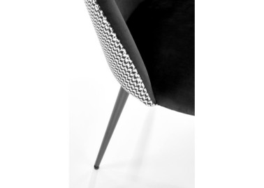 K478 chair color black - white4