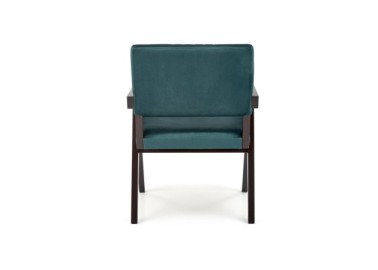 MEMORY chair ebony  dark green Monolith 372