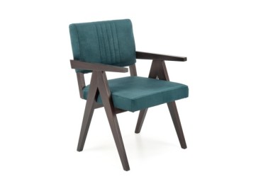 MEMORY chair ebony  dark green Monolith 3710