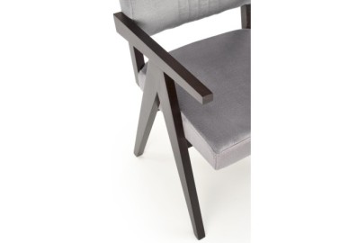 MEMORY chair ebony  grey Monolith 856