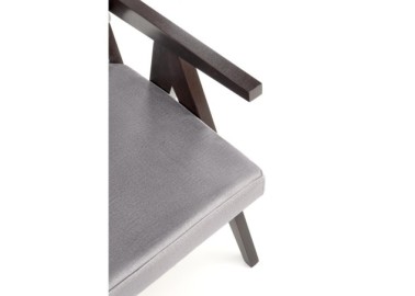 MEMORY chair ebony  grey Monolith 858