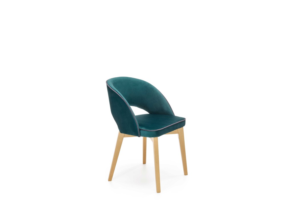 MARINO chair color velvet - MONOLITH 37 dark green0