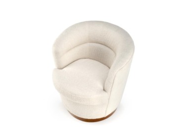 AMY leisure chair creamywalnut8