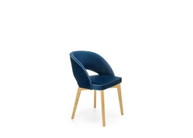 MARINO chair color velvet - MONOLITH 77 dark blue0