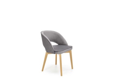 MARINO chair color velvet - MONOLITH 85 light grey0