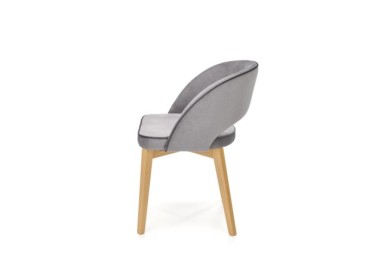 MARINO chair color velvet - MONOLITH 85 light grey1