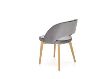 MARINO chair color velvet - MONOLITH 85 light grey2