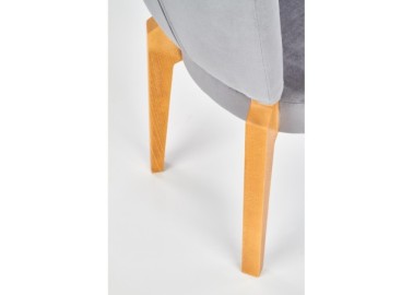 ROIS chair color honey oak  grey1