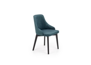 TOLEDO 3 chair color quilted velvet Karo 4 - MONOLITH 370