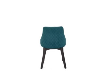 TOLEDO 3 chair color quilted velvet Karo 4 - MONOLITH 371