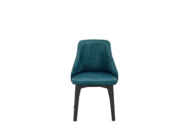 TOLEDO 3 chair color quilted velvet Karo 4 - MONOLITH 378