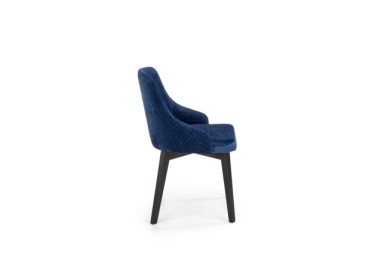 TOLEDO 3 chair color quilted velvet Karo 4 - MONOLITH 772