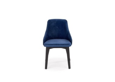TOLEDO 3 chair color quilted velvet Karo 4 - MONOLITH 778