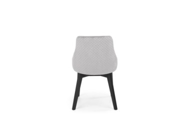 TOLEDO 3 chair color quilted velvet Karo 4 - MONOLITH 851