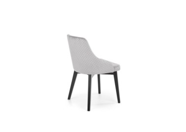 TOLEDO 3 chair color quilted velvet Karo 4 - MONOLITH 853