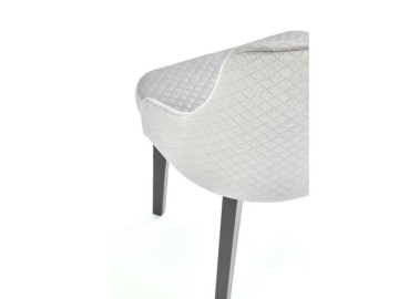 TOLEDO 3 chair color quilted velvet Karo 4 - MONOLITH 854