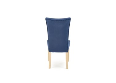 VERMONT chair honey oak  dark blue Monolith 771