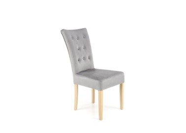 VERMONT chair honey oak  grey Monolith 850