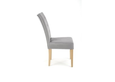 VERMONT chair honey oak  grey Monolith 852