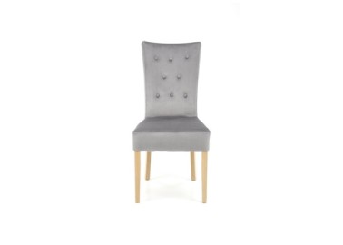 VERMONT chair honey oak  grey Monolith 857