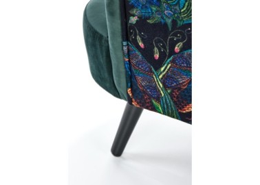 PAGONI chair color dark green  black7