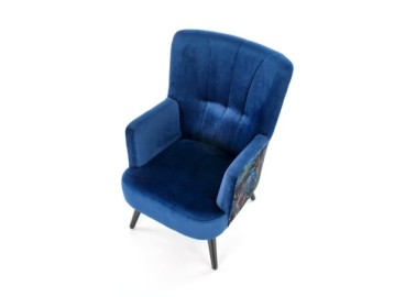 PAGONI chair color dark blue  black2