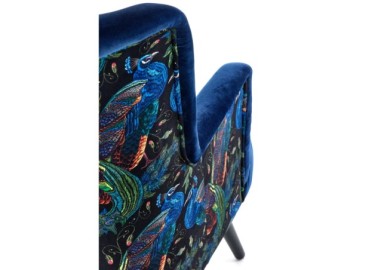 PAGONI chair color dark blue  black10