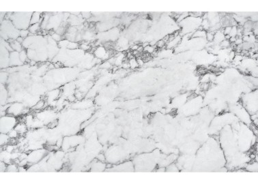 PERONI extension table white marble  black4