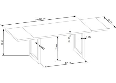 RADUS 140 table solid wood3