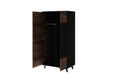 RANDOM S-1 wardrobe wotan oak  black4