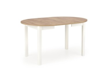RINGO table craft oak  white1