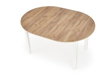 RINGO table craft oak  white2