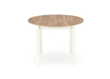RINGO table craft oak  white3
