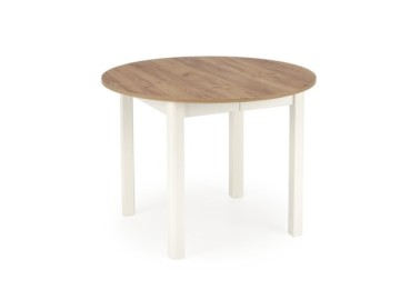 RINGO table craft oak  white4