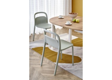 RINGO table craft oak  white5